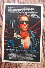 The Terminator  Lobby Card Movie Poster #1 Arnold Schwarzenegger