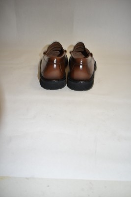 New! G.H. BASS Larson Lug Sole Contrast Penny Loafer Honey  display picture 1