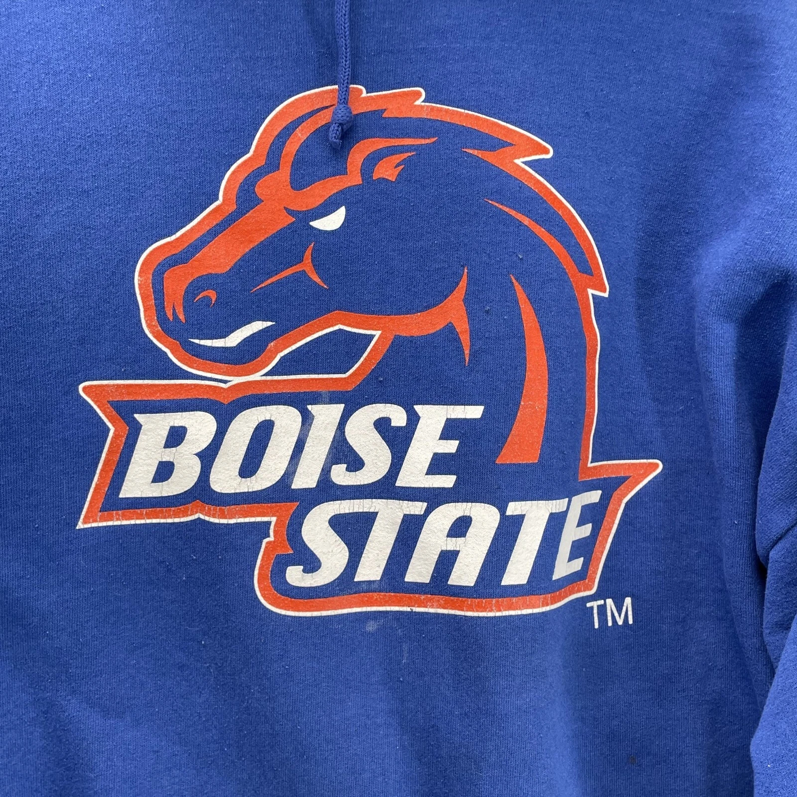 COACH Felpa con cappuccio Nike Boise State Broncos LOTTO (3) uomo XL blu arancione abbigliamento sportivo calcio