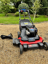 Toro TimeMaster Petrol Push Lawn Mower 76cm with Grass Catcher Collection Bag