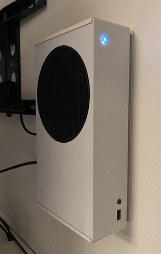 bylitco Wall Mount for Microsoft Xbox Series S Console, Black/White