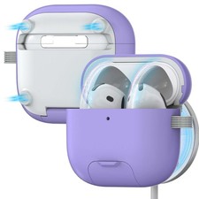 For Apple Airpods 5th/4th Gen/Pro 3/2 Magnetic Shockproof Case with Phone Stand