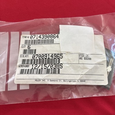 Molex 0714390864 New 1 Lot Of 6