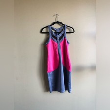 New Wishes Wishes Wishes Women’s Pink & Grey Bodycon Dress Size XS/S