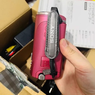 SONY HDR-CX270V 1080p HD Video Camera Handycam 30x Zoom -Pink | eBay