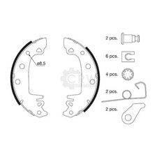 Bremsbackensatz Bremsbacken für Renault Espace II J/S63_ J11_ B29_ Talbot