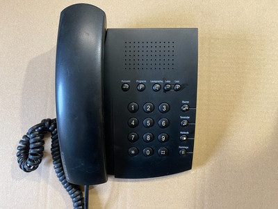 T ACTRON B T-actron Tastentelefon SCHWARZ mit Kratzern