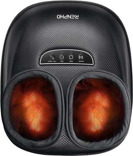 RENPHO Foot Massager Machine with Heat Shiatsu Deep Kneading for Neuropathy Gift