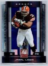 Jamal Lewis 2008 Donruss Elite #23 Aspirations Die Cut /69