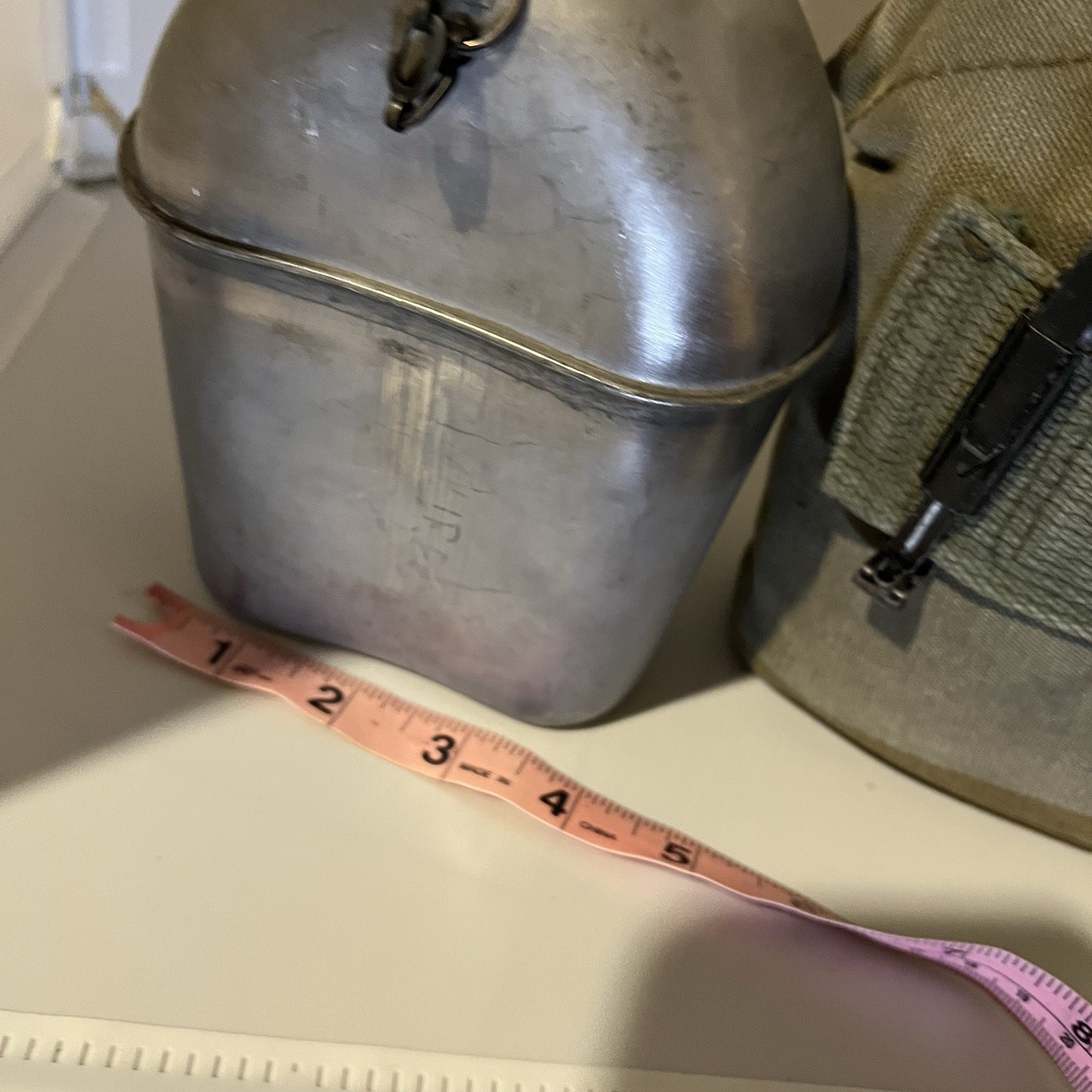 Military U.S. Army WWII 1944 Vollrath Canteen & Holder Japan