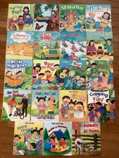 Lot Of 19 Kindergarten Student Readers Foresman/Pearson Homeschool Books Library