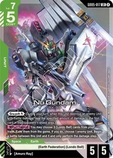 Nu Gundam #GD05-017 Prices | Gundam Freedom Ascension