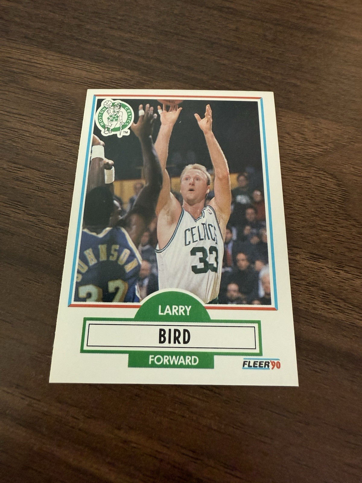 1990-91 Fleer #8 Larry Bird