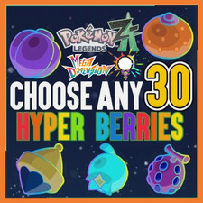 Pokemon Legends ZA Hyper Berry Choose Any 30 ...
