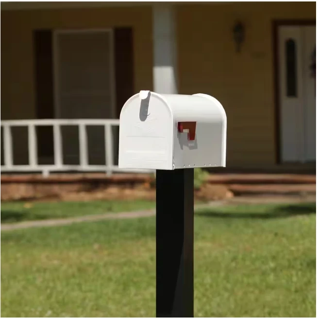 Gibraltar E1100WAM Elite Mailbox, 800 cu-in Cap, Galvanized Steel, Powder-Coated - Image 3 of 4