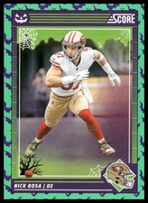 Nick Bosa 2024 Score-A-Treat #248 Green Bats San Francisco 49ers