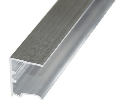 Gutta Alu U-Profil für 25 mm Doppelstegplatten L = 1200 mm
