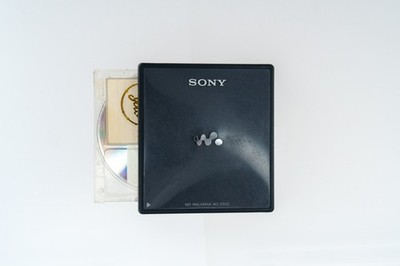 SONY MZ-E620 Black Minidisc MD Player [26515] [DEMO / PLAYS]