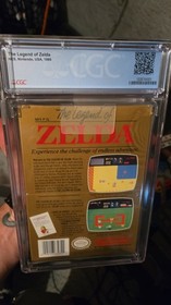 9.4 CGC The Legend Of Zelda NES Sealed