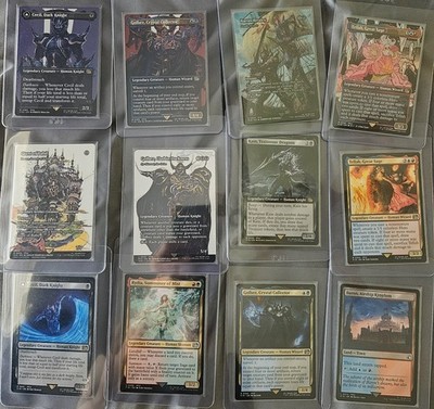 Lot Of 12 Final Fantasy 4 IV Magic The Gathering Cecil Tellah Rydia Kain Baron