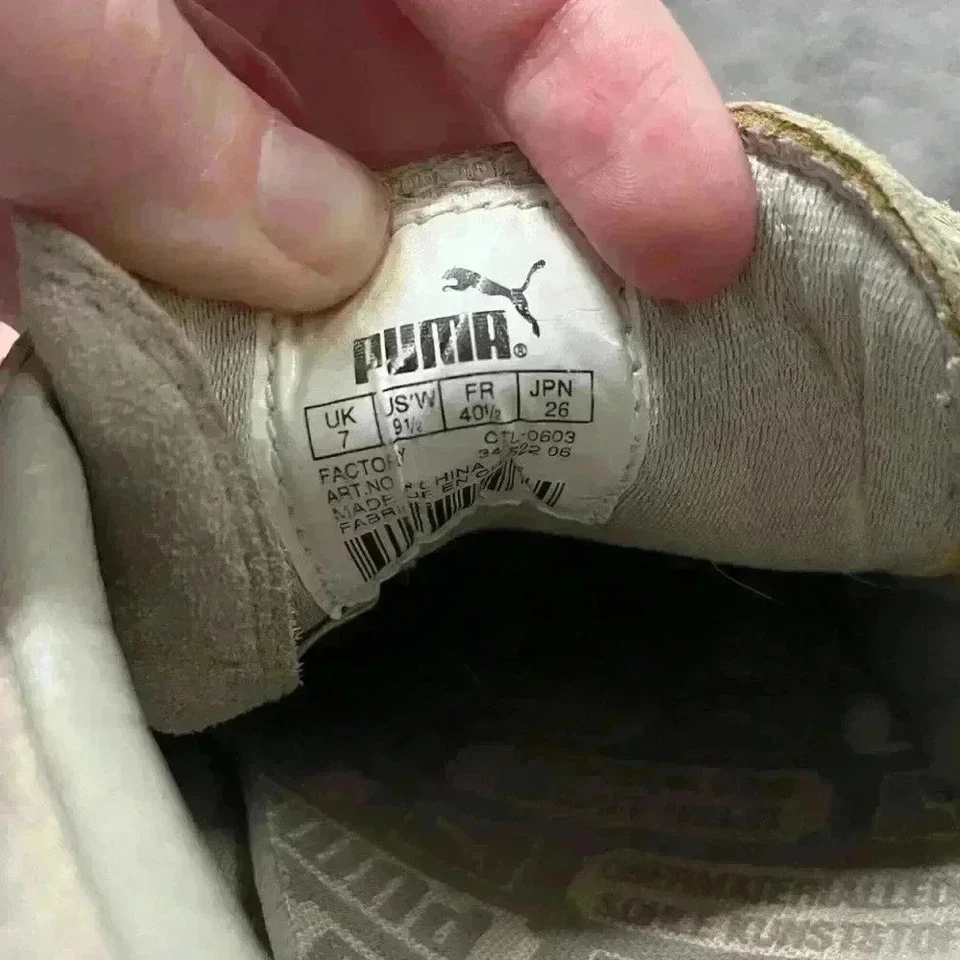 Tênis de treino Puma feminino bronzeado/bege corrida atlética tamanho 9.5 - Imagem 4 de 4