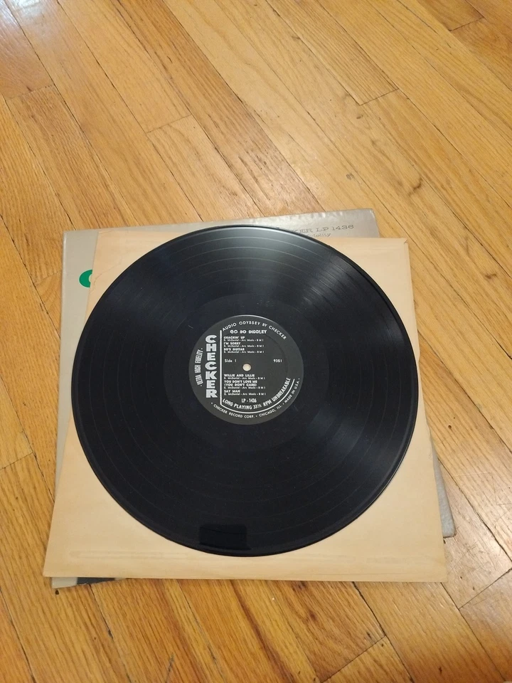 Bo Diddley – Go Bo Diddley - 1959 Checker LP 1436 - Original Pressing PLAYTESTED - Image 3 of 4