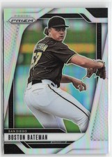 2025 Panini Prizm #76 Boston Bateman Silver Prizms