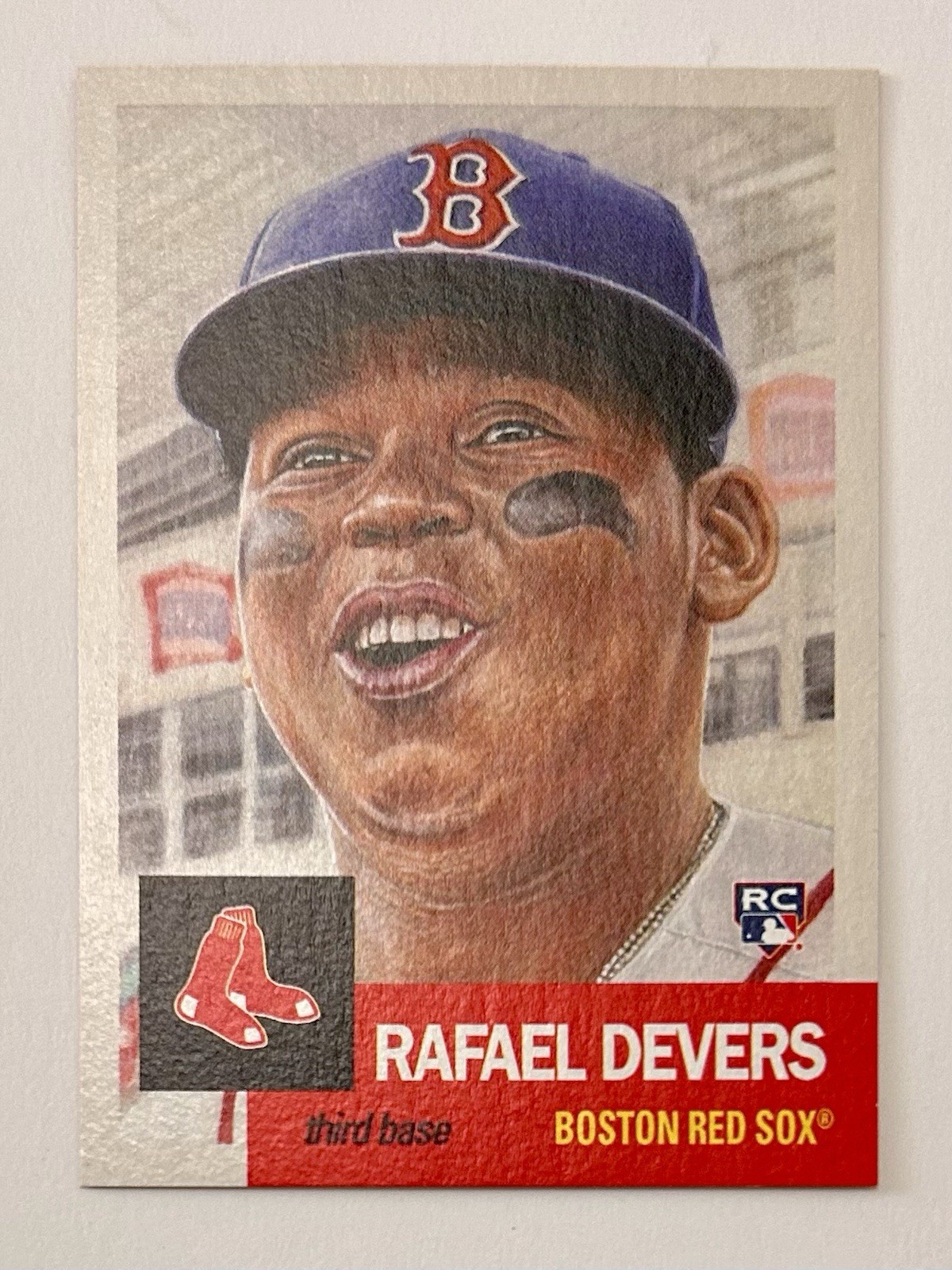 2018 Topps Living Set #29 Rafael Devers Boston Red Sox RC Rookie Card