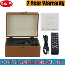 Z02 Rechargeable CD Player with Built-in Speaker Supports CD/Bluetooth/U Disk