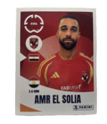 Panini FIFA Club World Cup 25 - # 51 - AMR EL SOLIA - Al Ahly FC