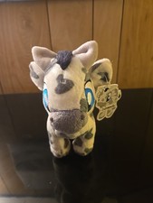 Neopets Spotted Kau Plush Black White Cow Toy 6" 2003 Limited Too New with Tags