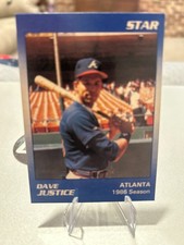 David Justice Dave 1990 Star #7 1986 Season! 2 Card Minimum!