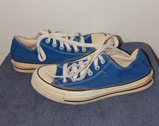 Vintage Converse All Star Chuck 70 Low Mens Size 7 Rush Blue Made In Japan