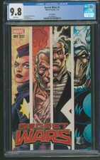Secret Wars #1 Broderick Variant Cover Zavii Zbox Exclusive CGC 9.8
