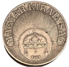1926 🇭🇺 Hungary 20 Filler Copper-Nickel Coin - Combined Shipping - Lot C92c