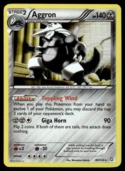 Aggron 80/124 Dragons Exalted Holo Rare