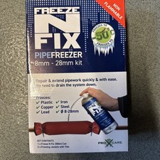 Pipe Freezing Spray ‘N’ Fix Kit with Spray, Pipe Jackets, Cable Ties FNFK 