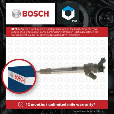 Diesel Fuel Injector fits JAGUAR F-PACE X761 2.0D 17 to 20 Nozzle Valve Bosch
