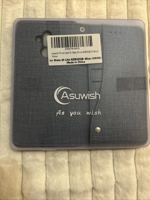 Asuwish Phone Case Mate 20 Lite NZBXZQB Blue 2