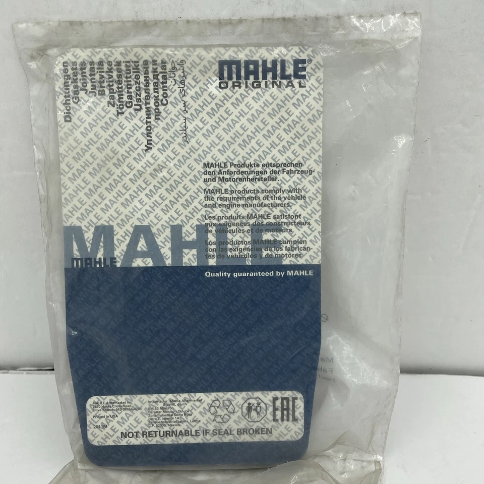 Juego de 4 juntas plenum de admisión Mahle MS19521 para Chrysler PT Cruiser Wrangler Foto 2 de 4