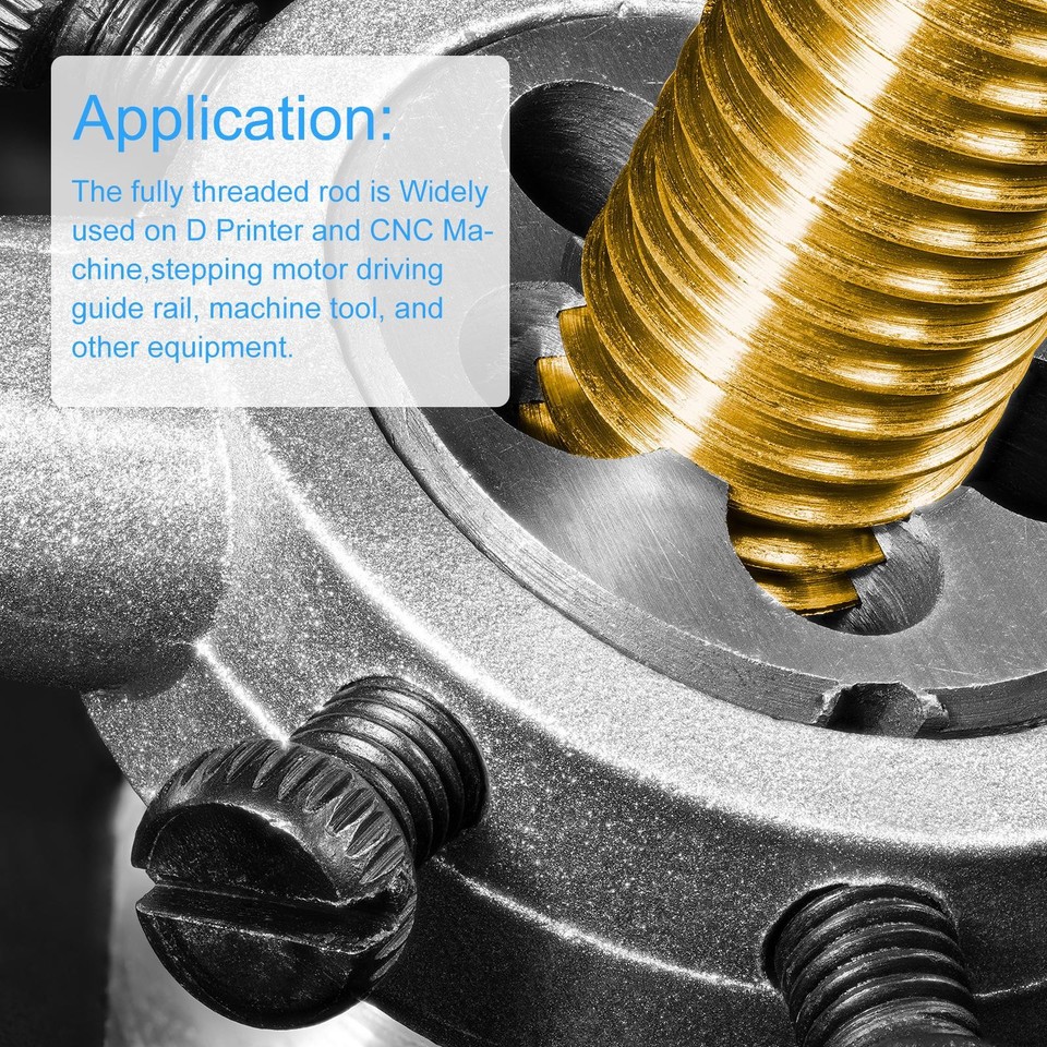 10 Pack Fully Threaded Rod M8x90mm 304 Stainless Steel Right Hand ...