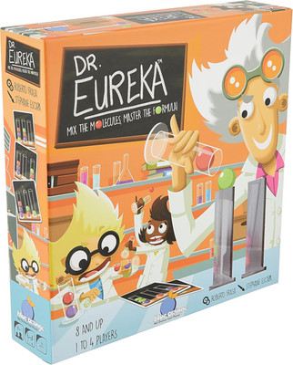 Dr. Eureka Speed Logic Puzzle Dexterity Game Games - 1-4 Players for Ages 8+