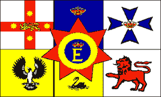 BANDERA DE PARED BANDERA DE TELA DE POLIÉSTER DE NOVEDAD AUSTRALIA 3' x 5' nuevo - Imagen 1 de 1