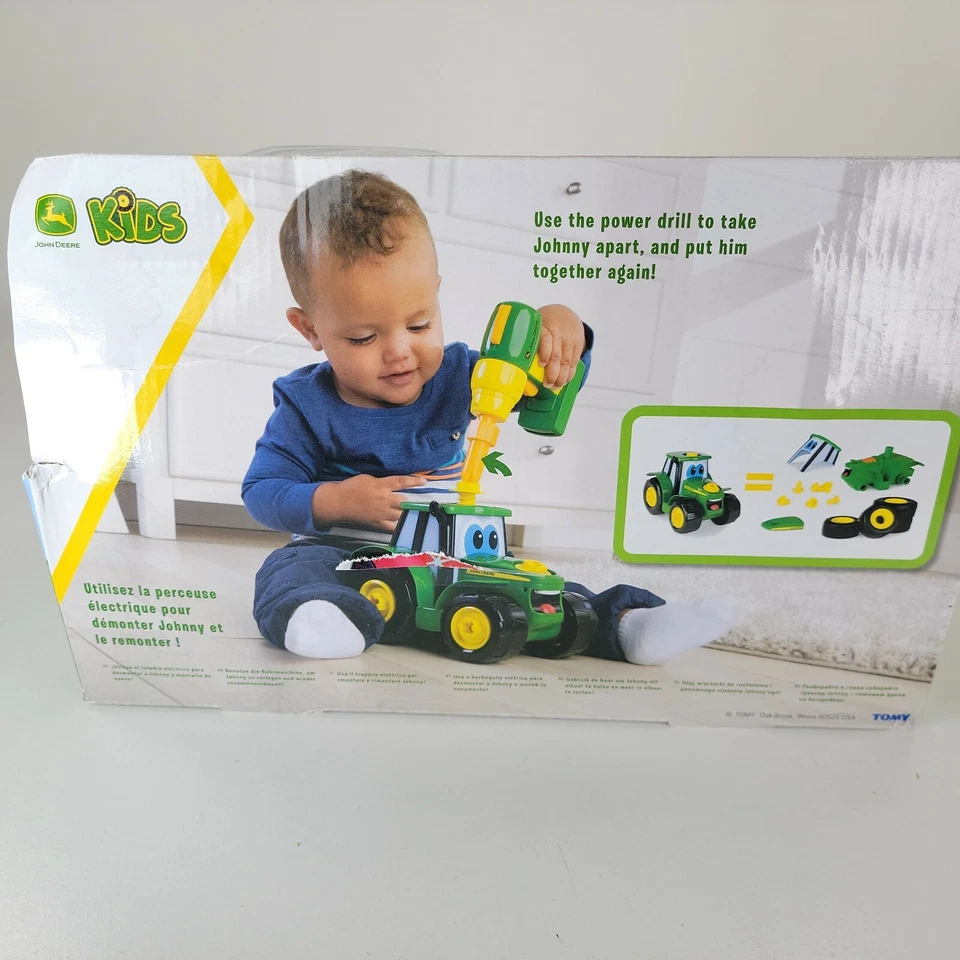 TOMY John Deer Kids Build A Johnny Tractor New In Package - Image 4 of 4