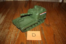 Vintage Ideal 155mm Self-Propelled Gun or Army Tank D - Marx, MPC, Timmee