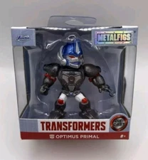 Jada METALFIGS Transformers Optimus Prime Primal Die Cast New Ships From USA 