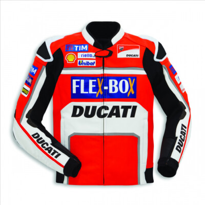 Racing Leather Blouson Ducati Vintage Ducati Alpinestars Replica