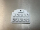 Rubber Keypad for Kwikset Aura Bluetooth Smart Lock, 99420-001/ -002/ -003 , New