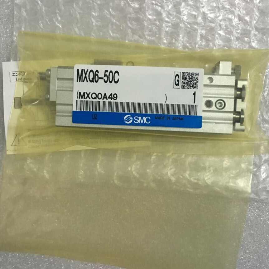 one new smc MXQ6-50C sliding table cylinder Fast Shipping #F22