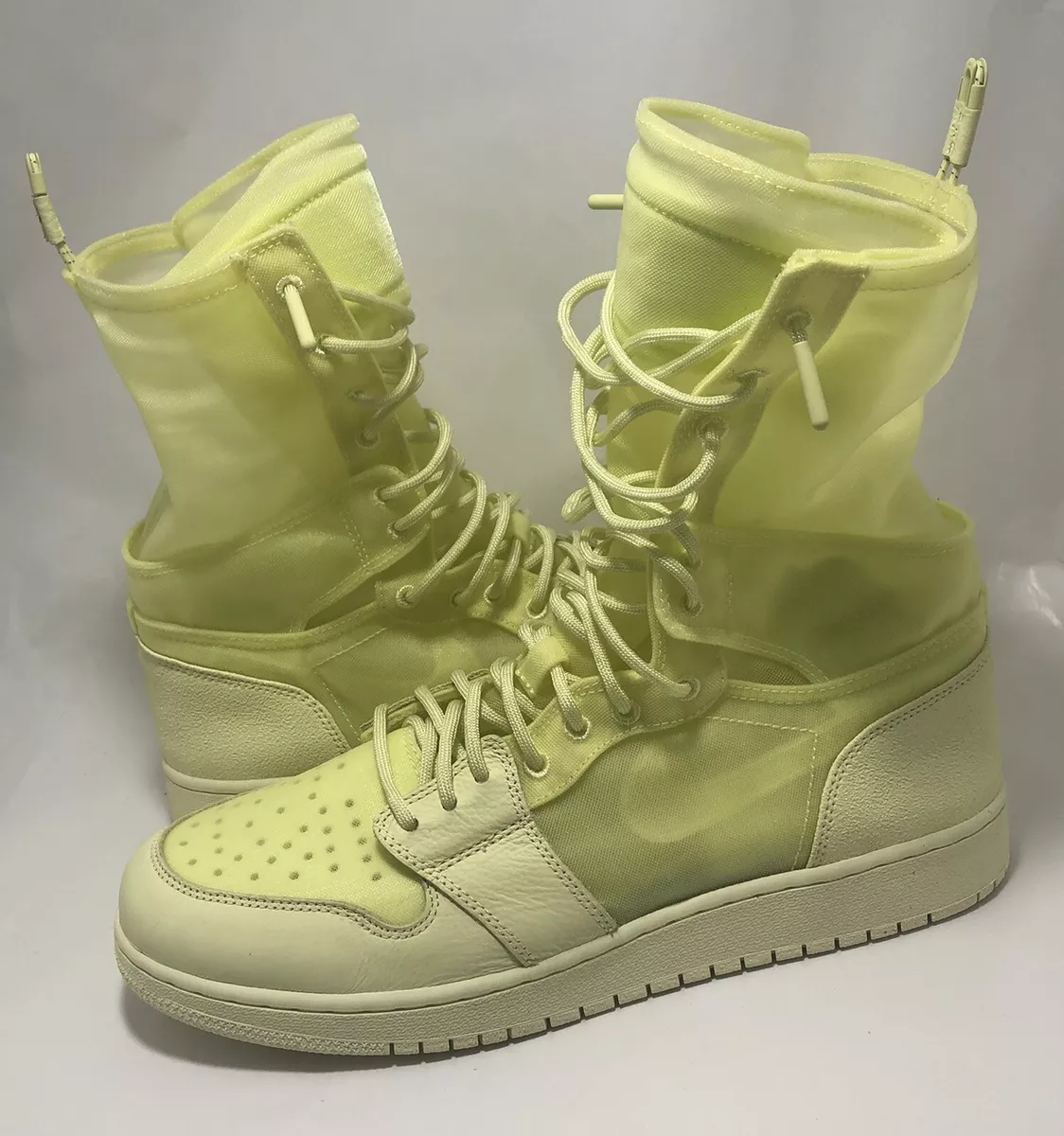 Nike Air Jordan 1 High Explorer XX AJ1 Luminous Green Womens sz 11.5  AO1529-300